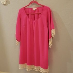 Hot Pink Umgee Dress